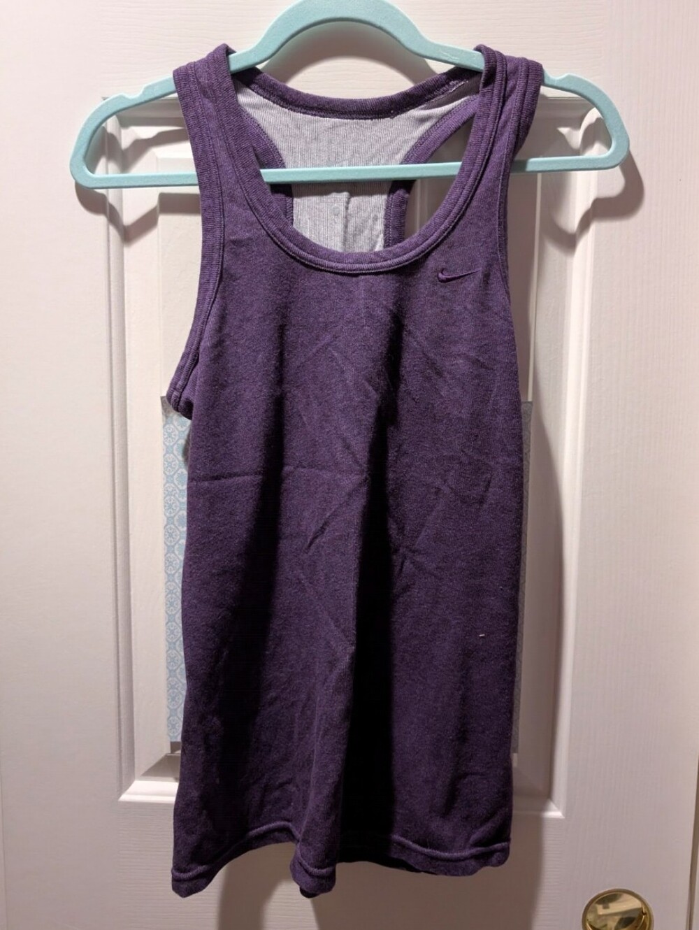 Nike Purple Racerback Performance Tank Top